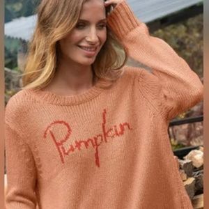 Wooden Ships Pumpkin Sweater s/m